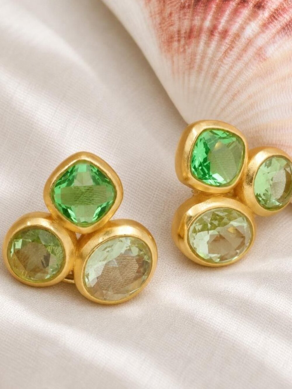 Julie Vos Kaleidoscope Statement Stud Earrings